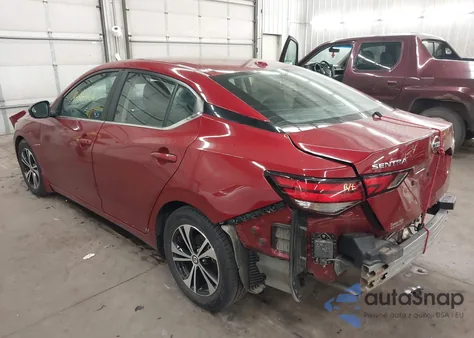 2020 Nissan Sentra Sv Xtronic Cvt из США, поврежденный, VIN 3N1AB8CV9LY222926